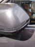 YAC日本YAC 汽车门防撞条保险杠后视镜门边防刮蹭碰擦透明隐形防护贴 HY-550 2条装（适用后视镜） 实拍图