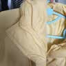 嘟嘟家女童棉袄冬装加厚儿童棉服冬季潮宝宝外套深冬洋气童装 黄色 120 实拍图