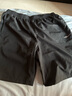 鸿星尔克运动短裤男夏季透气宽松凉感跑步短裤男裤速干清爽五分裤休闲裤子 正黑-3003 M （160-165cm/100-110斤） 实拍图