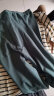 南极人儿童内衣套装男童圆领秋衣秋裤薄款保暖纯棉睡衣 蓝色条纹170 实拍图