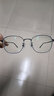 蔡司（ZEISS）镜片近视眼镜框男超轻纯钛方框近视镜架女防蓝光辐射可配度数散光 黑色-中框 配1.60防蓝光镜片(0-600度) 实拍图