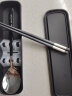 美厨（maxcook）304不锈钢勺子合金筷子餐具套装 便携式筷勺四件套黑色 MCGC8504 实拍图