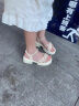 卡帝乐鳄鱼凉鞋女夏季外穿凉拖仙女风配裙子罗马凉鞋 1412 米色 37 实拍图