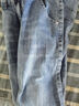 Prato Lee牛仔裤男修身小脚裤男士九分牛仔裤男修身九分裤男裤9分裤男潮流 蓝色 29 实拍图