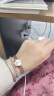 聚利时（Julius）手表女链带韩版潮流时尚手链石英防水学生女士手表玫瑰金JA-770C 实拍图
