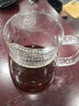 金灶（KAMJOVE）茶水分离杯过滤茶杯绿茶杯玻璃杯喝水杯创意月牙杯个人杯办公室杯 TP-601（透明手柄） 实拍图