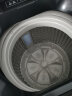 TCL10公斤大容量全自动波轮洗衣机 钢化玻璃阻尼盖板 整机保修三年 洁净桶风干 以旧换新 B100L150墨海蓝 实拍图