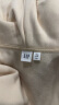 Gap男女装印花字母logo抓绒连帽卫衣休闲660128外套 米色 175/96A(L) 亚洲尺码 实拍图