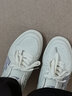回力官方小白鞋男女板鞋子男情侣春夏季低帮男士经典皮面运动休闲鞋男 米色百搭款/情侣 40 实拍图