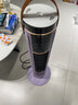 志高取暖器家用暖风机取暖器浴室电暖气立式电暖风热风机节能速热卧室办公司烤火炉大面积可语音控制 曼塔紫 语音触屏款【石墨烯+加湿喷雾+3D火焰】 实拍图