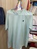 特步（XTEP）短袖t恤衫男女夏季吸湿排汗圆领半袖透气宽松休闲百搭潮流短袖 0204清醒绿-男 2XL 实拍图