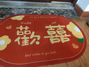 仕彩 结婚喜字脚垫入户防滑地门垫婚房布置装饰地毯婚庆用品大全欢喜 实拍图