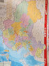 新版中国地图·中国地形图+世界地图·世界地形图 中学小学生地理学习 课桌专用 加厚环保塑料材质（桌面阅读 鼠标垫 桌垫三合一）41*28厘米 实拍图