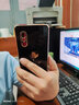 品美廉 VIVO X27手机壳保护套 vivo x27枫叶直边电镀软壳全包防摔硅胶壳 适用于 经典黑+钢化膜 实拍图