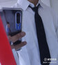 卡度顿长袖衬衫男春夏款韩版商务修身白衬衣青少年工作职业休闲正装上衣 白色 L 实拍图