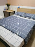 南极人NanJiren 全棉四件套 简约床上用品双人被套200*230cm床单枕套 1.5米床 实拍图