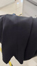 西服套装男士修身商务休闲职业正装上班工作结婚礼服伴郎西装外套 (单件装)黑色西装外套 L 实拍图