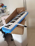 奇美口风琴儿童学生入门吹奏乐器学校教学口吹琴 37键安喆-蓝色(软包)+备用吹管 实拍图
