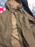 风尚锦绣连帽棉衣男春秋冬季羊羔绒宽松大码棉服男士加绒加厚棉袄纯棉外套 驼色 L 建议120-140 实拍图