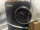 康佳（KONKA）取暖器家用暖风机立式电暖风热风机冷暖电暖气节能小太阳电暖器卧室办公室烤火炉 机械款（三档+摇头+旋钮操作)黑色 实拍图