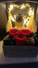 FirstLove永生花独角兽红玫瑰花礼盒七夕情人节生日礼物送女友 实拍图