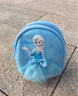 迪士尼冰雪公主小书包女孩小班可爱双肩包包幼儿园宝宝休闲小童背包 清新蓝 实拍图