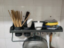 虎先森厨房置物架免打孔壁挂式调味料筷子刀架用具收纳架用品50CM双杯 晒单实拍图