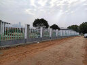 德力诚（DELICHENG）PVC塑钢社区围墙护栏变压器围栏电力绝缘箱栅栏小区物业隔离栏杆 实拍图