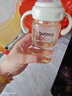 贝乐嘉（Beleca）新生儿童吸管奶瓶ppsu大宝宝1岁以上2岁3岁大容量鸭嘴喝奶喝水 【鸭嘴杯】米色 300ml +鸭嘴*2 实拍图