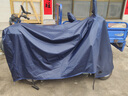 锦赞加厚牛津布车衣 电动车车罩摩托车遮雨罩新国标电瓶车盖车布防晒 双耳L【1.8-2.0米之内】藏青色牛津布 实拍图