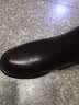 红蜻蜓男鞋冬季新品棉鞋男加绒保暖头层牛皮侧拉链高帮男靴商务正装皮鞋 棕色 39 实拍图