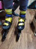 bart 速滑鞋竞速鞋儿童成人专业轮滑热塑碳纤大轮速度溜冰鞋旱冰鞋 黑色标配四轮 39 实拍图