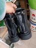 回力（Warrior）官方马丁靴女鞋秋冬保暖高帮英伦风厚底靴子女士潮流百搭皮靴37 实拍图