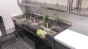 通盛商厨不锈钢水槽商用单双三槽学校洗手池厨房食堂洗碗洗菜盆消毒家用 0.8厚-180*60*80三槽-优质配件 晒单实拍图