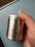 DCH.PT 茶叶罐锡罐纯锡便携小号车载旅行茶叶盒储茶密封罐螺旋口带内盖可刻字定制 岁月款 实拍图