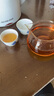 悟茗堂高硼硅耐热玻璃公道杯茶漏套装一体茶海单个高档加厚茶水分离器 木雀矮公道杯250ml 实拍图