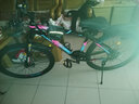 永久（FOREVER）山地自行车男越野单车变速赛车26英寸学生成年大人女成人 铝架三刀-黑红【超强减震 超轻铝架】 27.5寸30速【适合:165-185cm】 实拍图