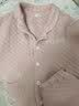 富朵 韩版睡衣女春秋长袖加厚夹棉空气层秋冬季保暖甜美家居服套装 男款灰色LZ1521 M 实拍图