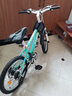 永久（FOREVER） 青少年山地车男女孩24级变速自行车双碟刹减震学生儿童运动单车 20寸 比安奇绿 实拍图