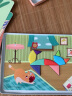 Pinwheel七巧板拼图磁性积木磁力教具儿童早教比赛专用幼儿玩具男女3-6岁 入门款-创意蛋形【建议3岁+】 实拍图