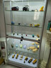 欣雪手办展示柜礼品货架防尘小型家用透明玻璃柜玩具展示架产品乐高柜 90*35*180含玻璃 实拍图