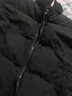 西域传奇 棉服男士潮牌ins港风秋冬季加厚新款潮流羽绒棉衣服情侣装外套男 黑 2XL （适合140斤-155斤） 实拍图