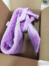POOKY80cm长条暖水袋热敷肩颈多功能暖床创意暖被窝学生大号注水热水袋 魅力紫 实拍图