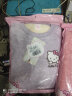 Hello Kitty女童保暖内衣套装加绒加厚儿童秋衣秋裤宝宝秋冬棉秋衣套装 【加绒款】紫色 55402 140 适合135-145cm 实拍图