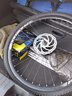 凤凰变速山地车车轮组前后车轮总成碟刹款旋式车轮轮毂 通用自行车 26寸碟刹后轮+内外胎+24速飞轮 实拍图