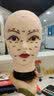 卡美丝美容院练习手法假人头模型面部洗脸模特头穴位按摩美容公仔光头女 有妆硬质（全脸贴穴位+图 实拍图