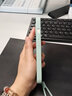 创恒斯适用新款苹果13手机壳液态硅胶超薄防摔iPhone13promax壳防汗防指纹手机套镜头全包男女款 苹果13手机壳【淡青色】贈钢化膜*带挂绳 实拍图