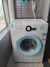 TCL 7公斤全自动滚筒洗衣机 95度高温自洁 整机保修三年 中途添衣 小型便捷（芭蕾白） 实拍图