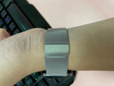 卡伦顿 苹果手表表带apple watch s9表带iwatch s10 se 8钨钢表链不锈钢磁吸Ultra2腕带男女款 米兰尼斯【星光银】钨钢原装定制 苹果手表42/44/45mm表盘适用 实拍图