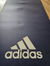 adidas 阿迪达斯瑜伽垫男女加厚运动健身训练垫仰卧起坐防滑减震舞蹈垫 蓝色「厚10mm 」 实拍图